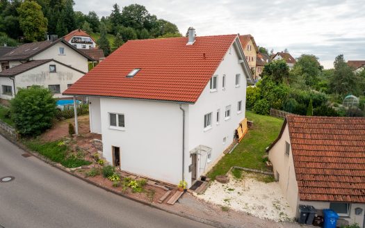 Modernes Einfamilienhaus mit viel Platz und großem Grundstück